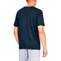 Maglietta da uomo Under Armour  Sportstyle Left Chest SS Dark Blue