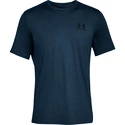 Maglietta da uomo Under Armour  Sportstyle Left Chest SS Dark Blue