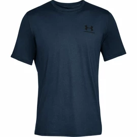 Maglietta da uomo Under Armour Sportstyle Left Chest SS Dark Blue