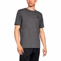 Maglietta da uomo Under Armour  Sportstyle Left Chest SS Grey