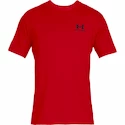 Maglietta da uomo Under Armour  Sportstyle Left Chest SS Red