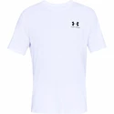 Maglietta da uomo Under Armour  Sportstyle Left Chest SS White