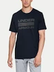 Maglietta da uomo Under Armour  Team Issue Wordmark Ss Black