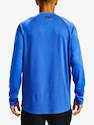 Maglietta da uomo Under Armour  Textured LS-BLU