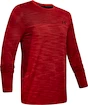 Maglietta da uomo Under Armour  Vanish Seamless LS Nov 1 Red