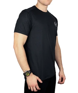 Maglietta da uomo Virtus  Opal Melange SS Logo Tee Black S