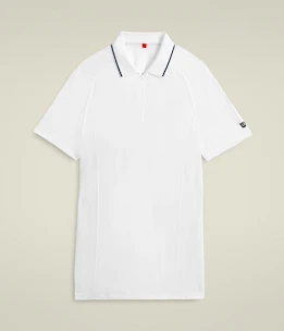 Maglietta da uomo Wilson  M Team Seamless Polo 2.0 Bright White