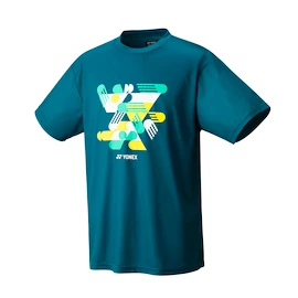 Maglietta da uomo Yonex T-Shirt YM0043 Blue Green