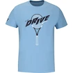 Maglietta per bambini Babolat  Drive Cotton Tee Jr Drive Heritage Blue