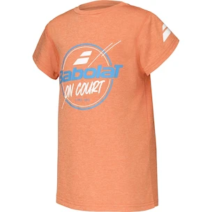 Maglietta per bambini Babolat  Exercise Graphic Tee Boy Vibrant Orange