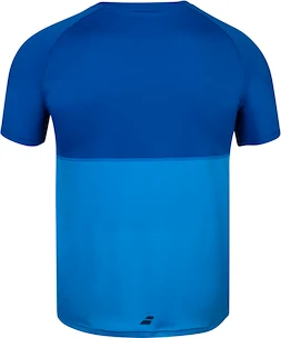 Maglietta per bambini Babolat  Play Club Crew Neck Tee Blue 8 - 10 anni