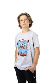 Maglietta per bambini Bauer Grafitti Tee Heather Grey