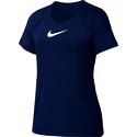 Maglietta per bambini Nike  Pro Top SS Blue