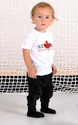 Maglietta per bambini Roster Hockey  IMPORTED FROM CANADA 68 cm, Bianco