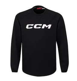 Maglione per bambini CCM  LOCKER ROOM FLEECE CREW Black