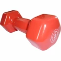 Manubrio a un braccio Power System  Jednoručka Vinyl Dumbell 3 Kg Červená