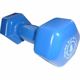 Manubrio a un braccio Power System Jednoručka Vinyl Dumbell 4 Kg Modrá