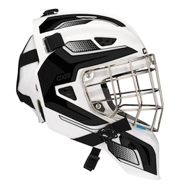 Maschera da hockey per portiere CCM Axis F5 CCE White/Black Junior