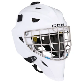 Maschera da hockey per portiere CCM Axis F5 CCE White Junior