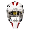 Maschera da hockey per portiere CCM Axis F5 CCE White/Red Junior