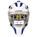 Maschera da hockey per portiere CCM Axis F5 CCE White/Royal Youth