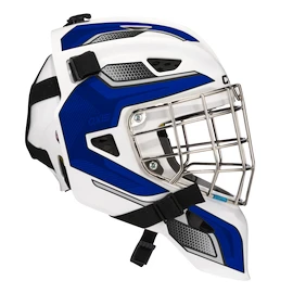 Maschera da hockey per portiere CCM Axis F5 CCE White/Royal Youth