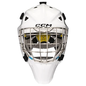 Maschera da hockey per portiere CCM Axis F5 CCE White Senior