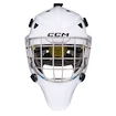 Maschera da hockey per portiere CCM Axis F5 CCE White Youth