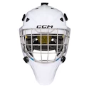 Maschera da hockey per portiere CCM Axis F5 CCE White Youth