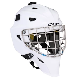 Maschera da hockey per portiere CCM Axis F5 CCE White Youth