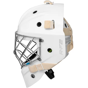 Maschera da hockey per portiere Warrior  F2 E+ White  Senior