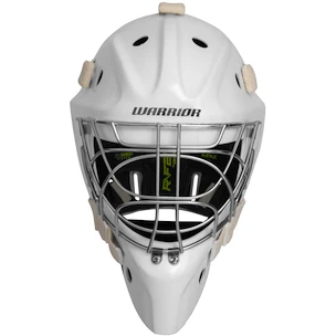 Maschera da hockey per portiere Warrior  F2 Pro White Senior