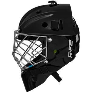 Maschera da hockey per portiere Warrior Ritual F2 E Black Junior