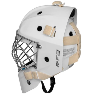 Maschera da hockey per portiere Warrior Ritual F2 E White Junior