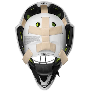 Maschera da hockey per portiere Warrior Ritual F2 E White Senior