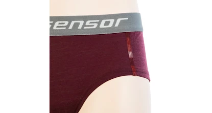 Mutandine da donna Sensor  Merino Air Port Red