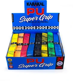 Nastro manubrio di base Karakal PU Super Grip Multi Box 24 Pcs. Multi