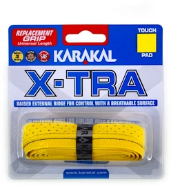 Nastro manubrio di base Karakal X-Tra Grip Yellow