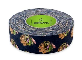 Nastro protettivo per bastoni Renfrew NHL Chicago Blackhawks 24 mm x 18 m