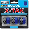 Nastro protezione racchetta Karakal  X-Tak Overgrip 3er Blue