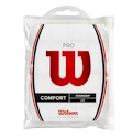 Nastro protezione racchetta Wilson  Pro Comfort Overgrip White (12 Pack)