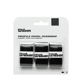 Nastro protezione racchetta Wilson Profile Padel Overgrip Black