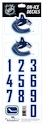 Numeri sul casco Sportstape  ALL IN ONE HELMET DECALS - VANCOUVER CANUCKS