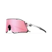 Occhiali sportivi Tifosi  Rail Race Crystal Clear Clarion Rose/Clear