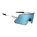 Occhiali sportivi Tifosi  Rail Race Matte White Clarion Blue/Clear