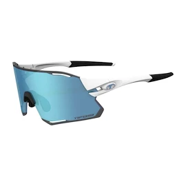 Occhiali sportivi Tifosi Rail Race Matte White Clarion Blue/Clear