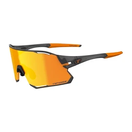 Occhiali sportivi Tifosi Rail Race Satin Vapor Clarion Orange/Clear