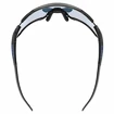 Occhiali sportivi Uvex  Sportstyle 228 Black Mat/Mirror Blue (Cat. 2)