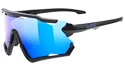 Occhiali sportivi Uvex  Sportstyle 228 Black Mat/Mirror Blue (Cat. 2)