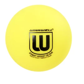 Palla da hockey su strada WinnWell Street Hockey Ball 65MM 50G Soft Yellow